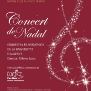 Cartel Concierto de Navidad 2014 Rotary Club Alicante Puerto