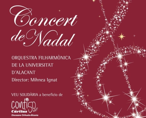 Cartel Concierto de Navidad 2014 Rotary Club Alicante Puerto