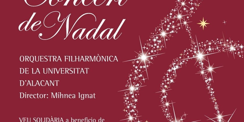 Cartel Concierto de Navidad 2014 Rotary Club Alicante Puerto